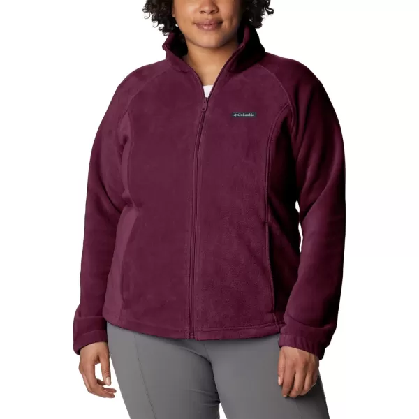 Columbia Womens Benton Springs Full ZipMarionberry