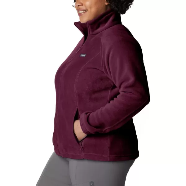 Columbia Womens Benton Springs Full ZipMarionberry