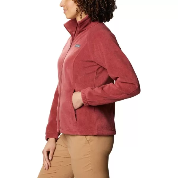 Columbia Womens Benton Springs Full ZipMarsala Red