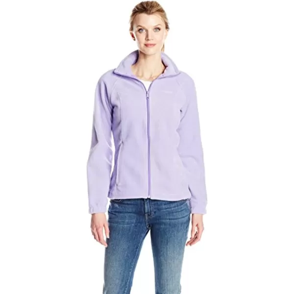 Columbia Womens Benton Springs Full ZipPaisley Purple