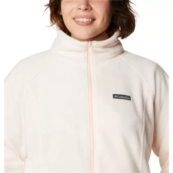 Columbia Womens Benton Springs Full ZipPeach Quartz