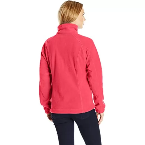 Columbia Womens Benton Springs Full ZipRed Camellia