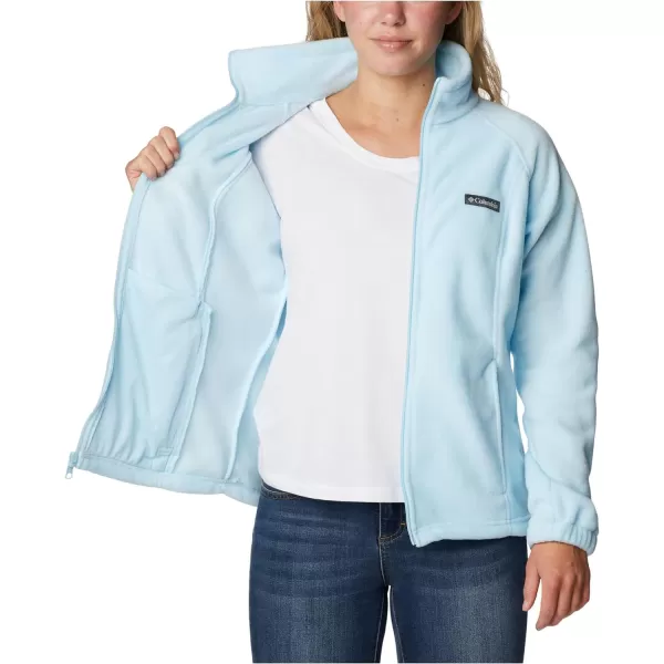 Columbia Womens Benton Springs Full ZipSpring Blue