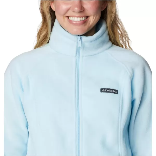 Columbia Womens Benton Springs Full ZipSpring Blue