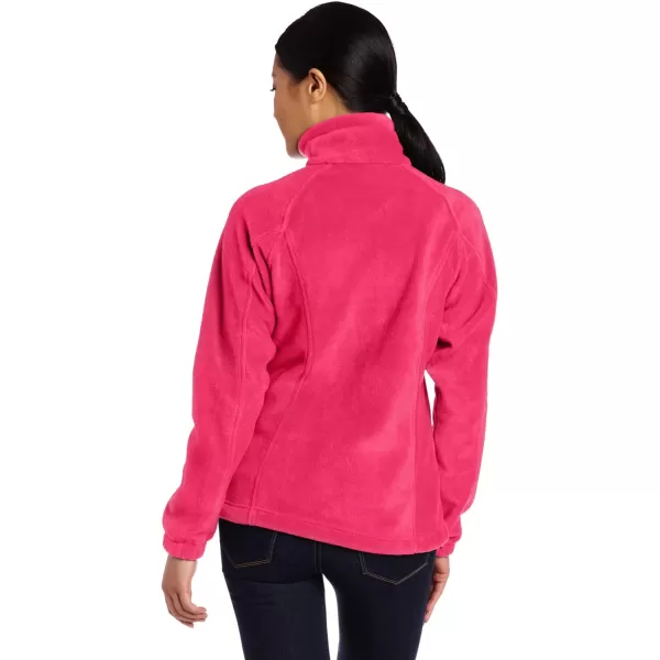 Columbia Womens Benton Springs Full ZipVery Pink