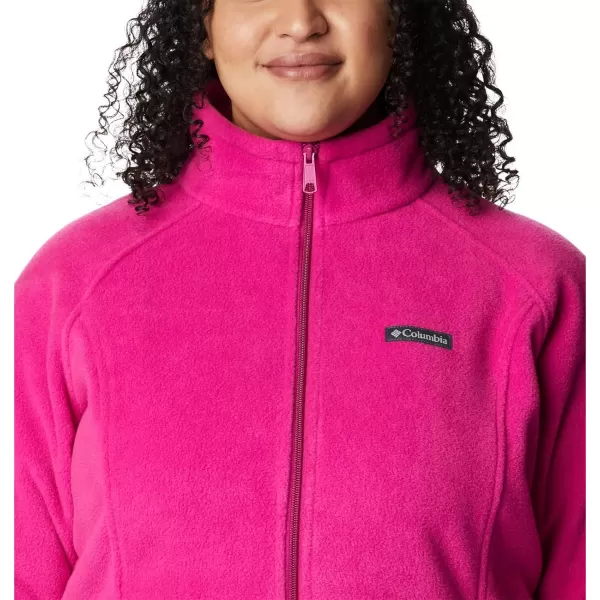 Columbia Womens Benton Springs Full ZipWild Fuchsia