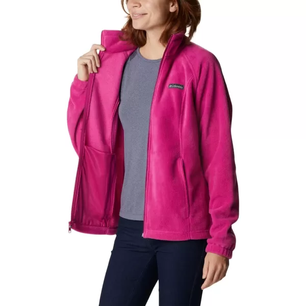 Columbia Womens Benton Springs Full ZipWild Fuchsia