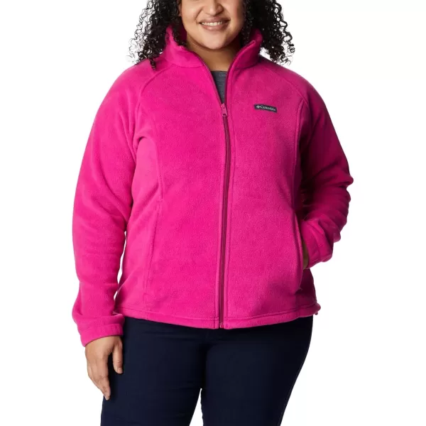 Columbia Womens Benton Springs Full ZipWild Fuchsia