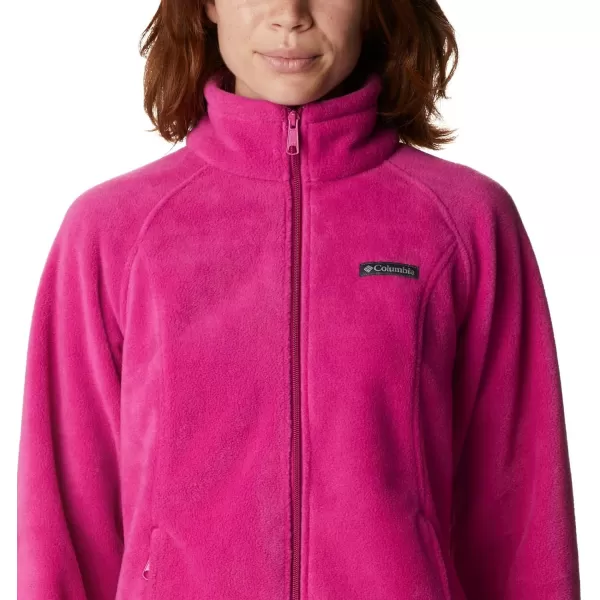 Columbia Womens Benton Springs Full ZipWild Fuchsia