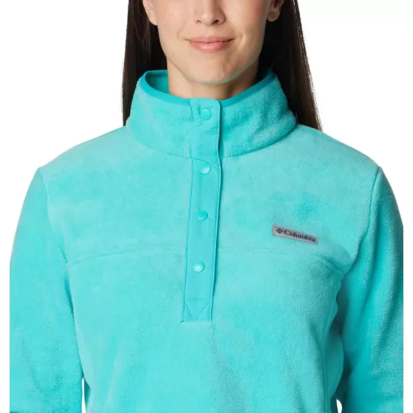 Columbia Womens Benton Springs Half Snap PulloverBright Aqua