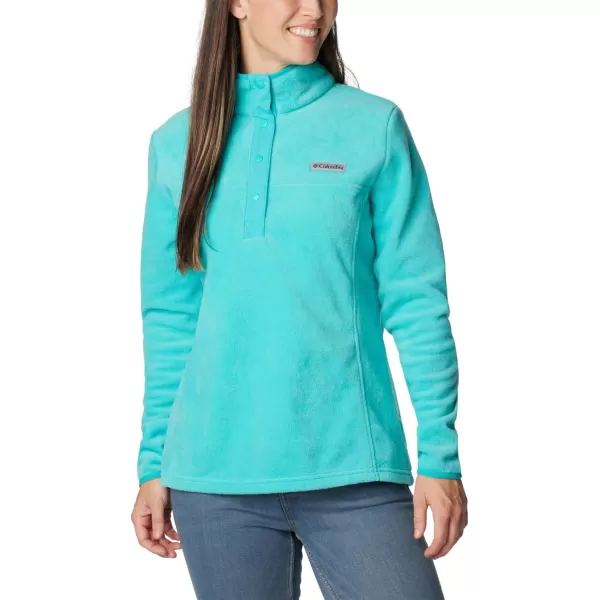 Columbia Womens Benton Springs Half Snap PulloverBright Aqua