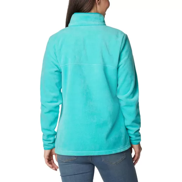 Columbia Womens Benton Springs Half Snap PulloverBright Aqua