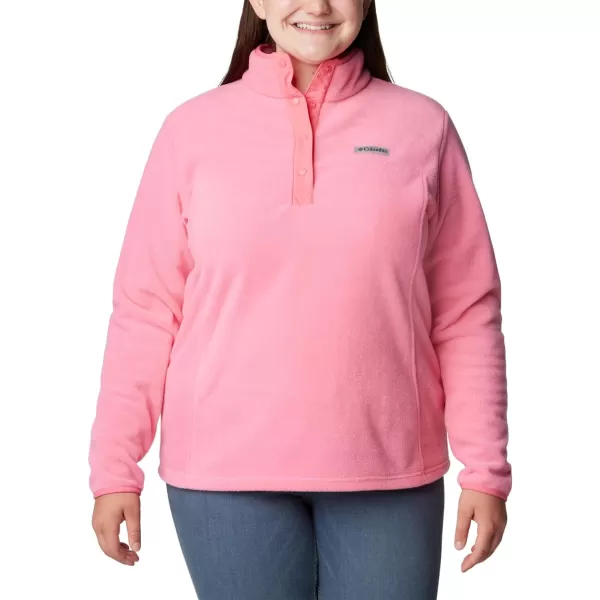 Columbia Womens Benton Springs Half Snap PulloverCamellia Rose