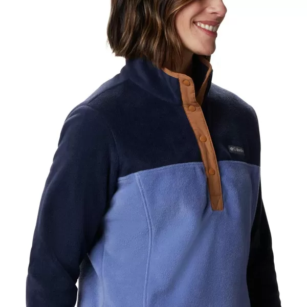 Columbia Womens Benton Springs Half Snap PulloverDark NocturnalVelvet Cove