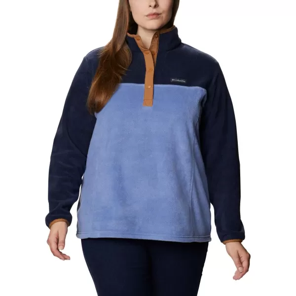 Columbia Womens Benton Springs Half Snap PulloverDark NocturnalVelvet Cove