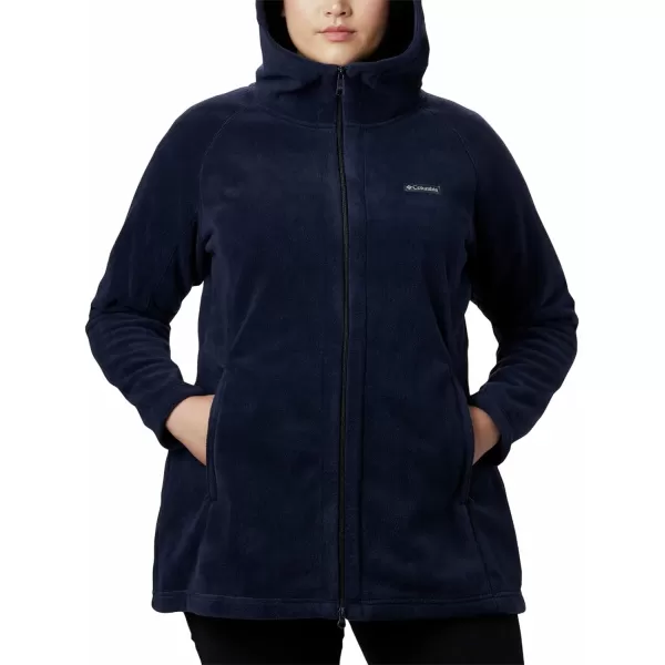 Columbia Womens Benton Springs Ii Long HoodieDark Nocturnal