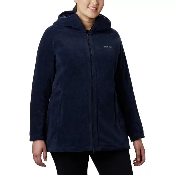 Columbia Womens Benton Springs Ii Long HoodieDark Nocturnal