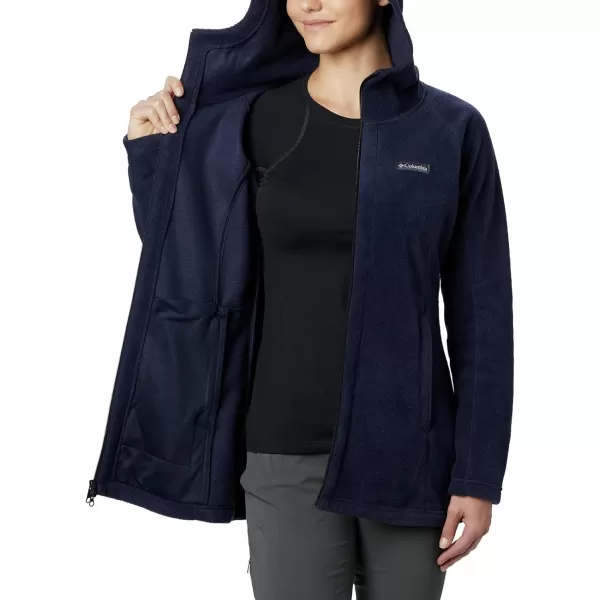 Columbia Womens Benton Springs Ii Long HoodieDark Nocturnal