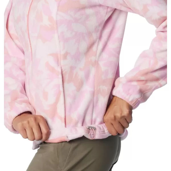 Columbia Womens Benton Springs Printed Full ZipSalmon Rose Peonies