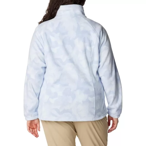 Columbia Womens Benton Springs Printed Full ZipWhisper Peonies