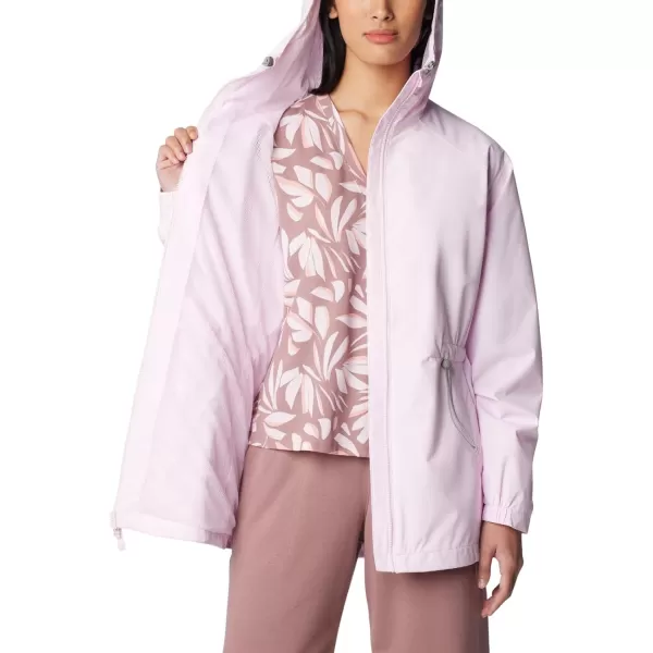 Columbia Womens Blossom Park Rain JacketPink Dawn