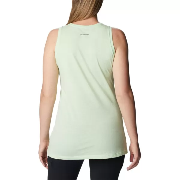 Columbia Womens Bluff Mesa Tank Top Lightweight Comfort StretchKey West HeatherJourney to Joy Graphic