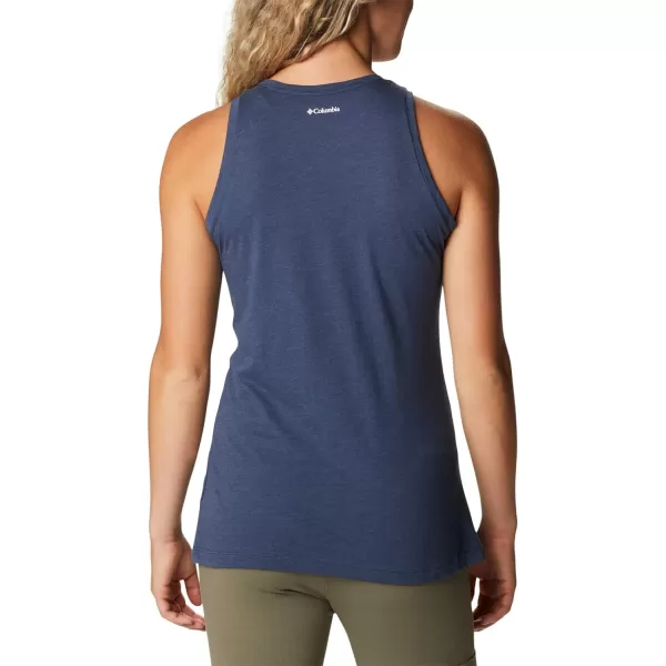 Columbia Womens Bluff Mesa Tank Top Lightweight Comfort StretchNocturnal HeatherBranded Lakeshore