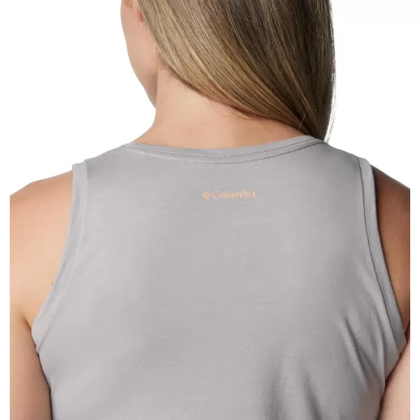 Columbia Womens Bluff Mesa TankColumbia Grey HeatherHappier Outdoors