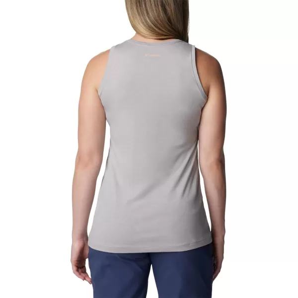 Columbia Womens Bluff Mesa TankColumbia Grey HeatherHappier Outdoors