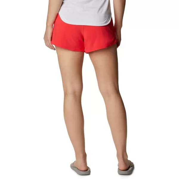 Columbia Womens Bogata Bay Stretch ShortRed Hibiscus