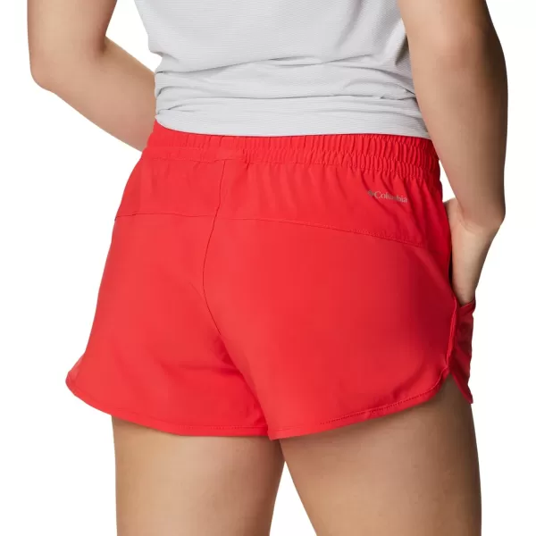 Columbia Womens Bogata Bay Stretch ShortRed Hibiscus