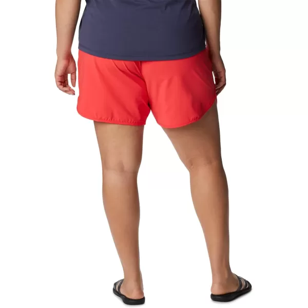 Columbia Womens Bogata Bay Stretch ShortRed Hibiscus