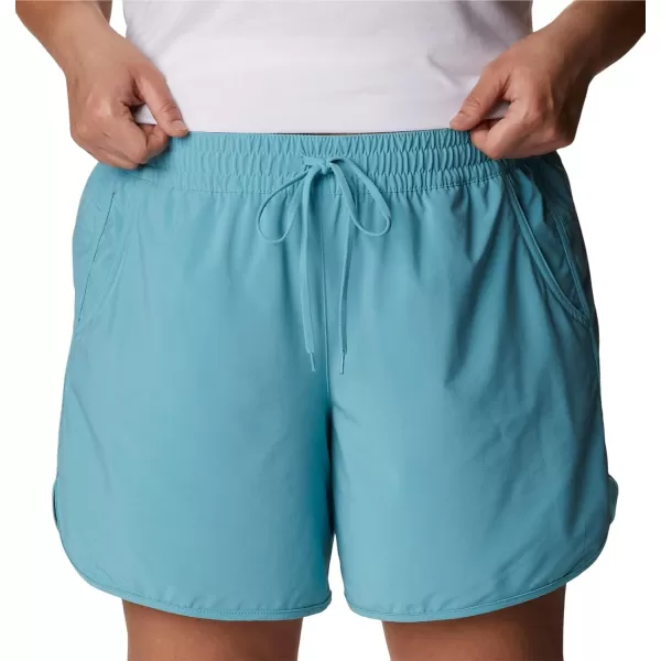 Columbia Womens Bogata Bay Stretch ShortSea Wave