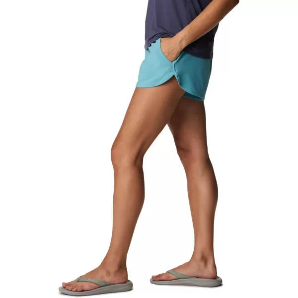 Columbia Womens Bogata Bay Stretch ShortSea Wave