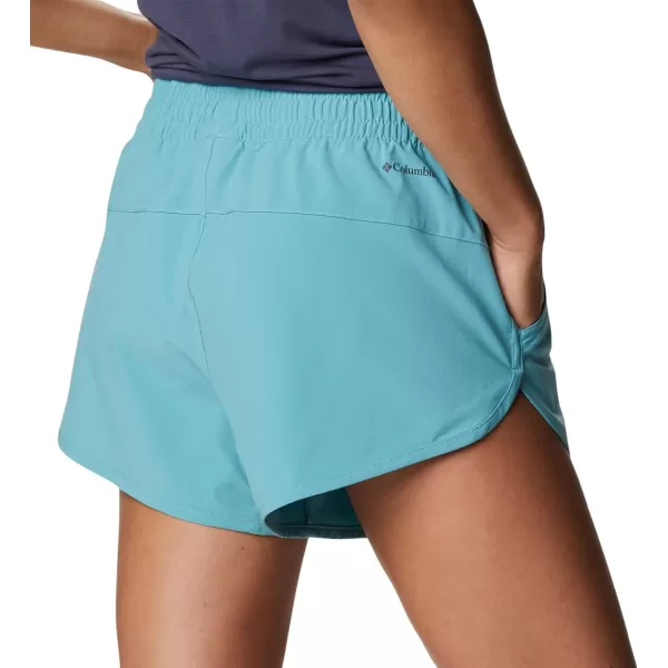 Columbia Womens Bogata Bay Stretch ShortSea Wave