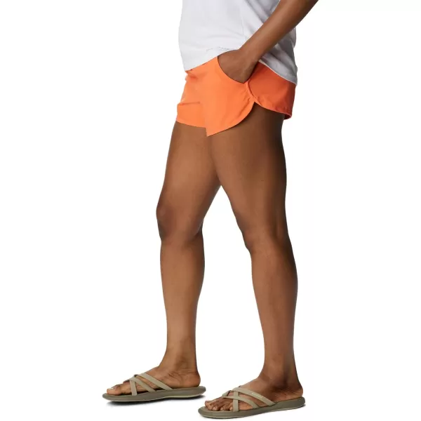 Columbia Womens Bogata Bay Stretch ShortSunset Orange