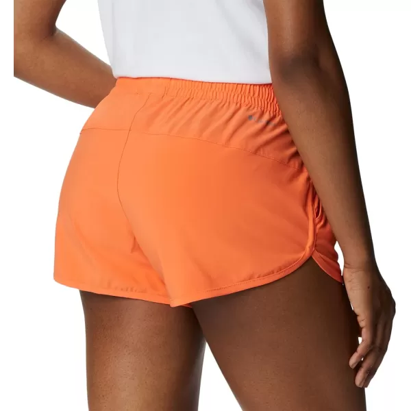 Columbia Womens Bogata Bay Stretch ShortSunset Orange