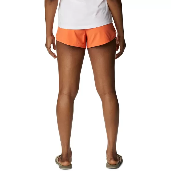 Columbia Womens Bogata Bay Stretch ShortSunset Orange