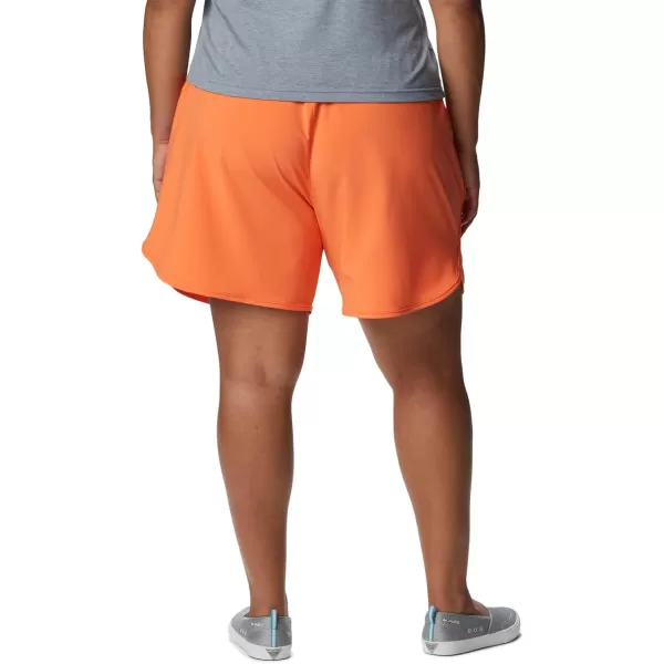 Columbia Womens Bogata Bay Stretch ShortSunset Orange