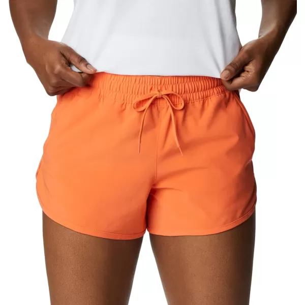 Columbia Womens Bogata Bay Stretch ShortSunset Orange