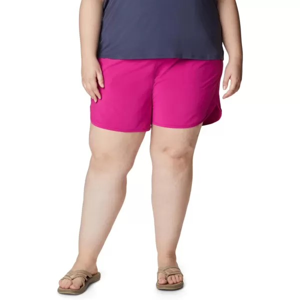 Columbia Womens Bogata Bay Stretch ShortWild Fuchsia