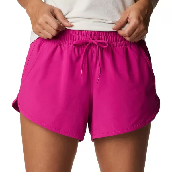 Columbia Womens Bogata Bay Stretch ShortWild Fuchsia