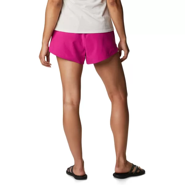 Columbia Womens Bogata Bay Stretch ShortWild Fuchsia