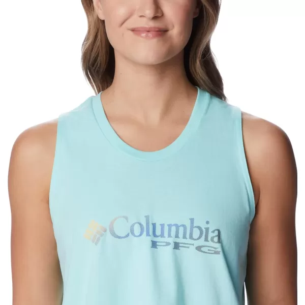 Columbia Womens Bramley Bay TankGulf StreamStacked Logo Gs Graphic