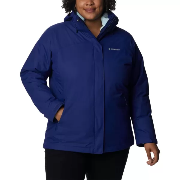 Columbia Womens Bugaboo Ii Fleece Interchange JacketDark Sapphire