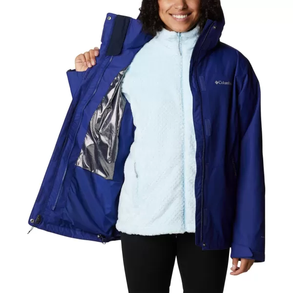 Columbia Womens Bugaboo Ii Fleece Interchange JacketDark Sapphire