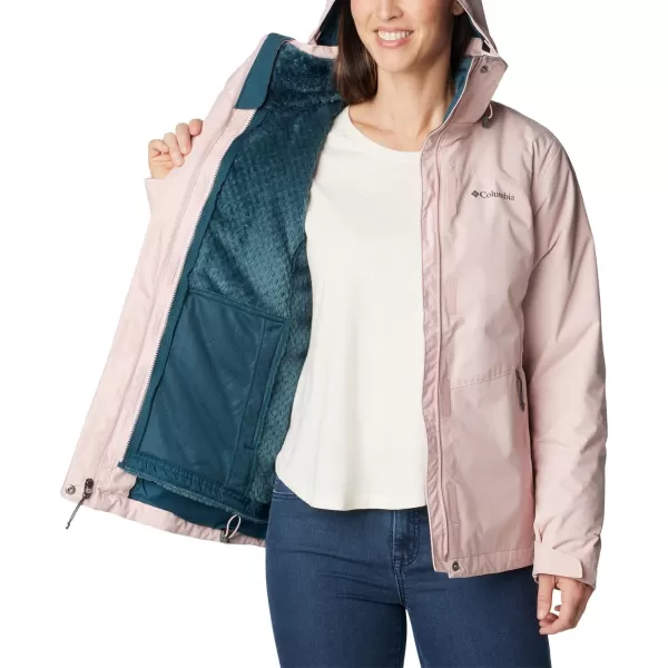 Columbia Womens Bugaboo Ii Fleece Interchange JacketDusty Pink