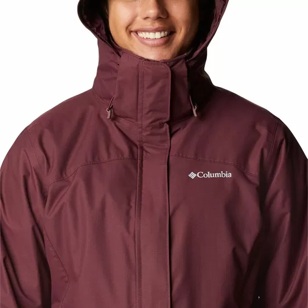 Columbia Womens Bugaboo Ii Fleece Interchange JacketMalbec