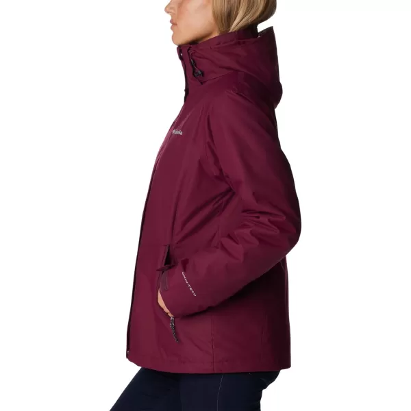 Columbia Womens Bugaboo Ii Fleece Interchange JacketMarionberry