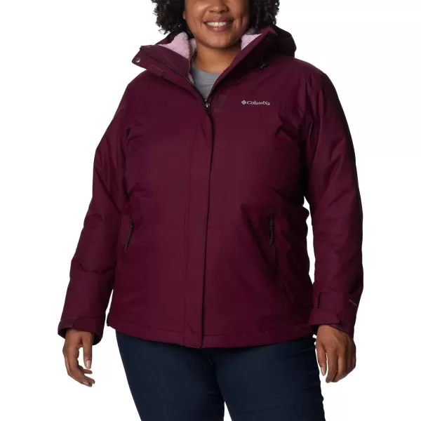 Columbia Womens Bugaboo Ii Fleece Interchange JacketMarionberry